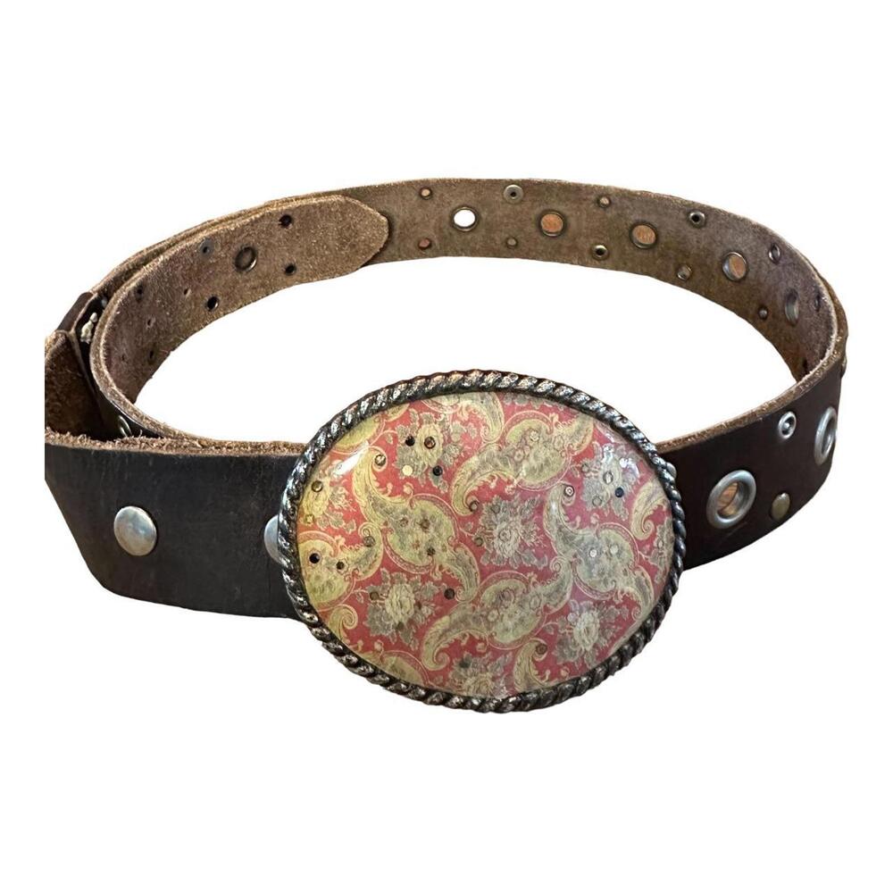 D.L. Rhein Accessories | D.L. Rhein Los Angeles Studded Belt and Buckle